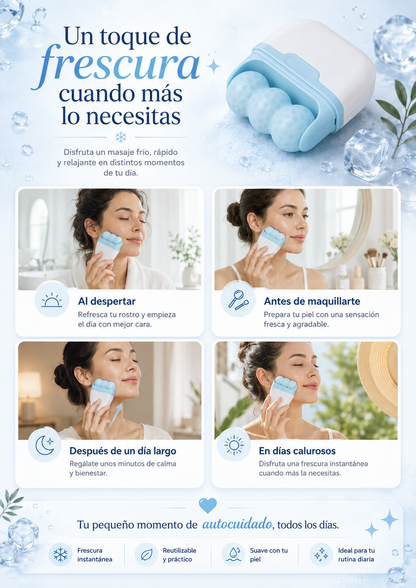 Masajeador Rostro Cuello Ojos Ice Roller