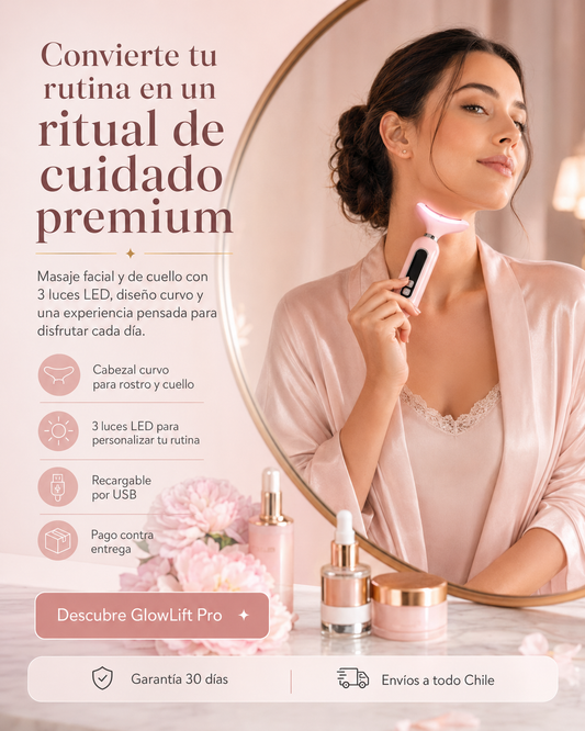 GlowLift Pro | Masajeador Facial y de Cuello